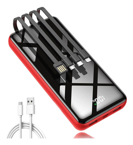 Cargador Portatil Power Bank 30000mah Paquete De Bateria E