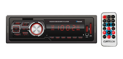 Auto Radio Mp3 Player Automotivo Bluetooth Usb Sd Controle -