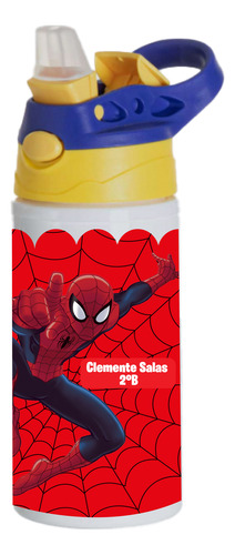 Botella Agua Colegio One Piece Luffy Personalizada Niños