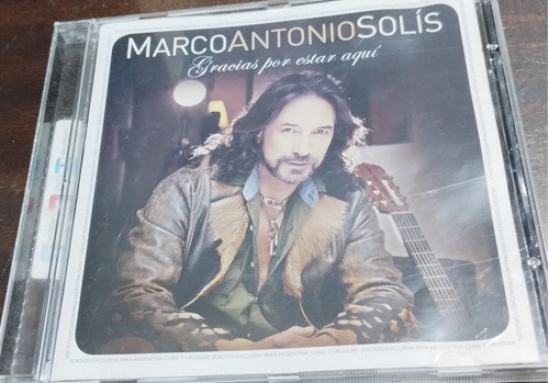 Marco Antonio Solis Cd Gracias Por Estar Aqui