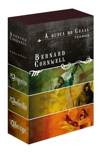 A Busca Do Graal Box 3 Livros Trilogia Bernard Cornwell Novo