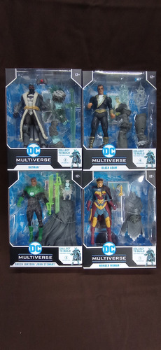 4 Pack Mcfarlane Dc Multiverse Justice League Endless Winter