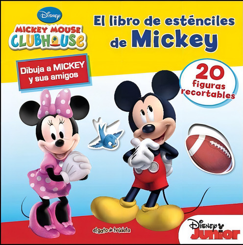 Libro De Estenciles De Mickey, El, de Disney. Editorial El Gato de Hojalata en español