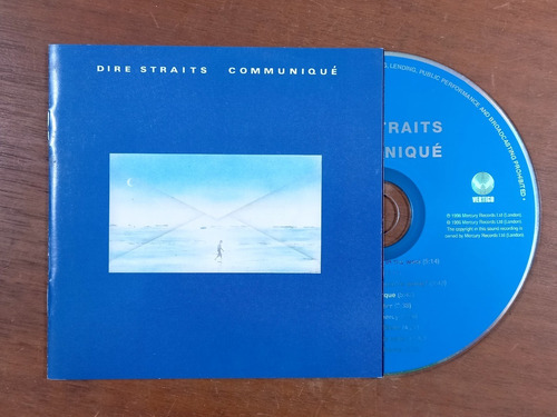 Cd Dire Straits - Communiqué (1979) Europa R5