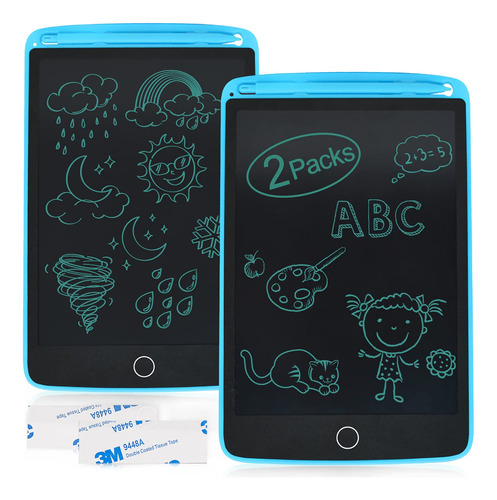 Enotepad Tablet Escritura Pantalla Lcd Para Niño Color Azul