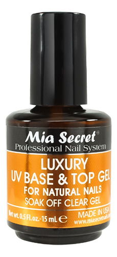 Luxury Uv Top Gel 1/2 Oz Mia Secret