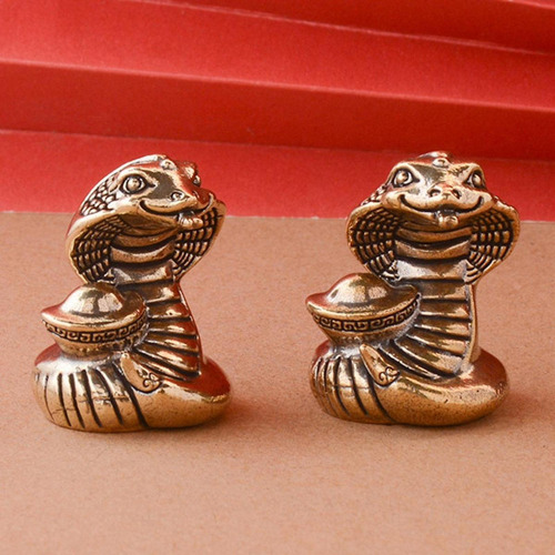 Miniestatuilla De Serpiente Con Forma De Animal Para Decorac