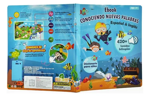 Libro De Agua Musical Interactivo Didáctico Juego Juguete Vtech Para El  Baño Del Bebe