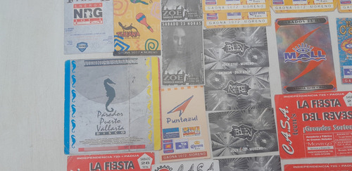 Tarjetas Boliche Antiguas Moreno -merlo- Padua-l2 (Usado)