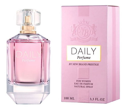 New Brand Daily Eau De Parfum Perfume Feminino 100ml Volume da unidade 100 mL