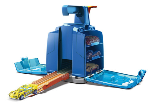 Hot Wheels Track Builder Caja Lanzadora De Autos