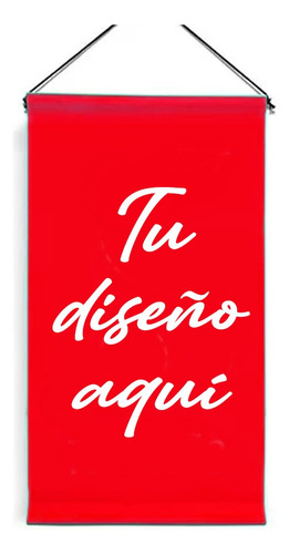 Pendón Pancarta Personalizable Marca Diseño 50x100cms Kt8p