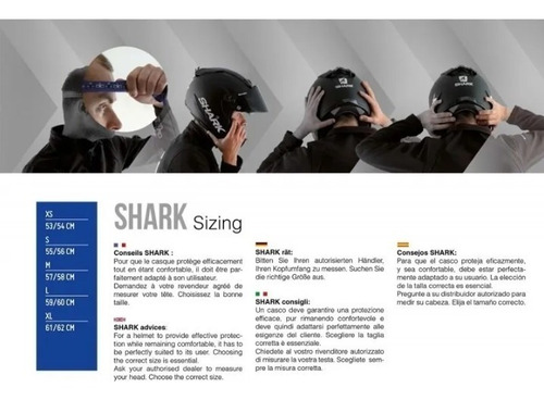 Casco Moto Abierto Shark Drak Blank