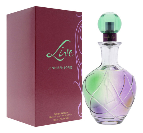 Live By Jennifer Lopez Para Mujer - Aerosol Edp De 102 Ml