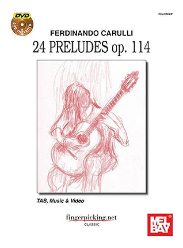 F. Carulli: 24 Preludes Op.114, Tab, Music & Video.