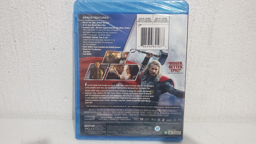 Thor Un Mundo Oscuro Blu Ray Importado