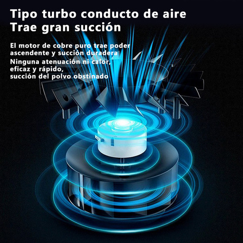 Aspiradora De Mano Portátil Inalambrica Para Auto Y Hogar