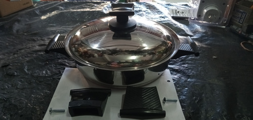 Reparamospulimos Ollas Sarten Cacerola Pavas Soldadura Pico Plateado (Reacondicionado)
