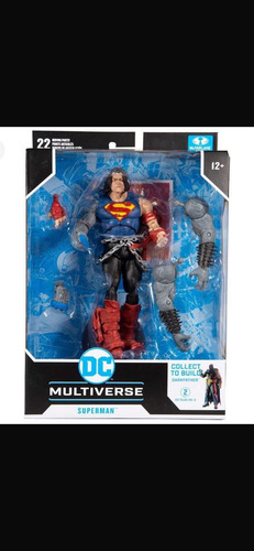 Superman Death Metal Mcfarlane Toys Baf Darkfather Dc Multiv (Usado)