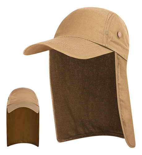 Sombrero Para El Sol Upf Fishing 50+ Para Hombre, Gorra Con