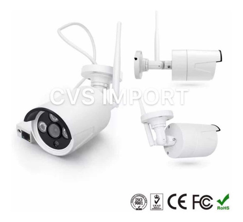 Kit De 4 Cámaras Wifi + Nvr Wifi (instaladas)