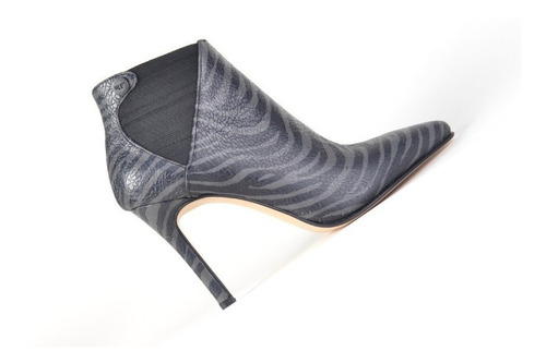 Imagen 6 de 7 de Botas Botinetas De Mujer De Cuero Clacker - Ferraro