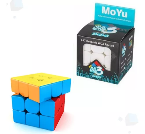 Cubo Mágico Original Profissional Giro Rápido 3x3x3 Moyu