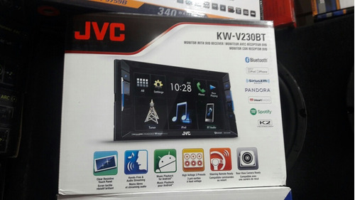 Autoestereo Jvc Kw-v230bt 2 Ding Usb Aux Bt 