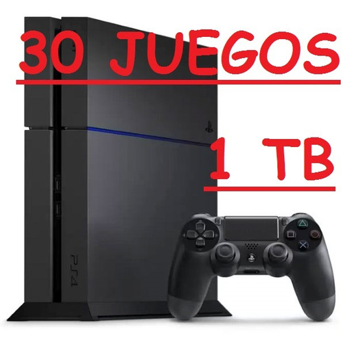 Ps4 Nuevo 1tb + 30 Juegos De Obsequio + Entrega Inmediata