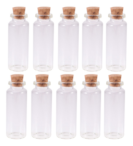 Botellas De Vidrio En Miniatura, 18 Piezas