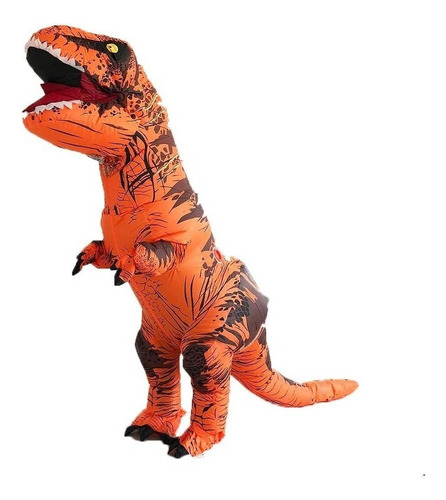 Disfraz Dinosaurio T-rex Inflable Para Adulto Marca Rubie´s