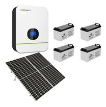 Comprar Paneles Solares Autónomo 5kw Isla Respaldo Gel 2.5kw 110v
