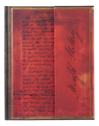 Caderno Paperblanks Mary Shelley Frankestein Ultra Pautado Cor Variada