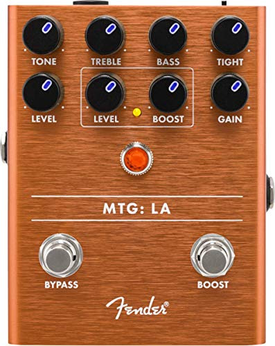 Fender Mtg: Pedal De Guitarra Eléctrica De Distorsión De Tub