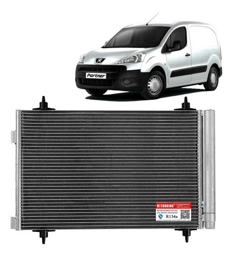 Condensador A/c Para Peugeot Partner 1.6 2012 2018
