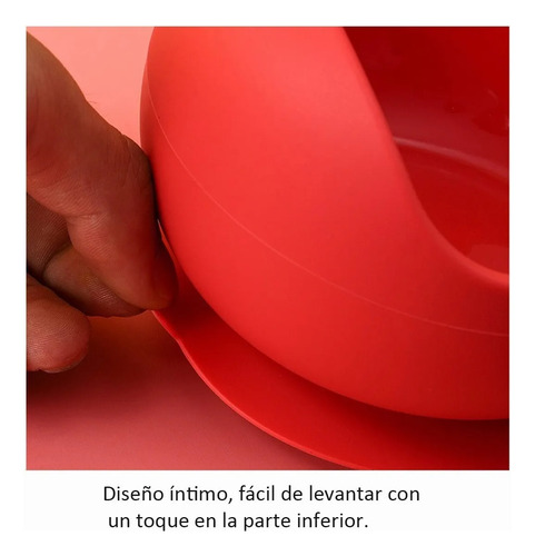 Juego De Tazón Y Cuchara De Silicona Bebés Con Ventosa Para