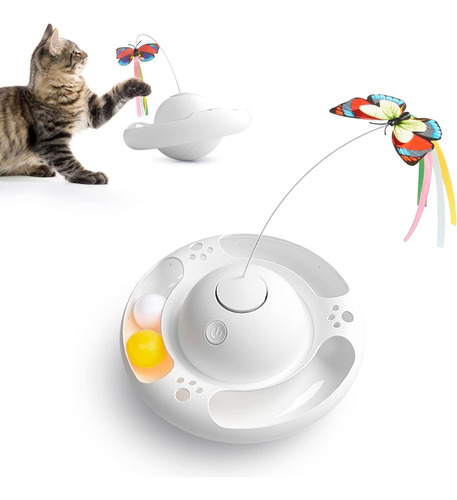 Juguetes Para Gatos Vaso Electronico Inteligente Interactivo