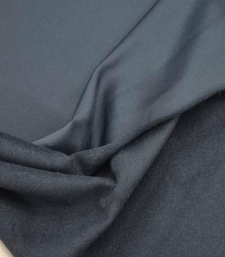 Tela Por Metro Lycra Frizada Calcero Frizado Negro 1.5m Anch Negro Liso