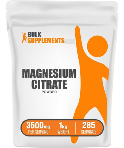 Citrato De Magnesio 1000g Bulks - G A $2 - G A $241