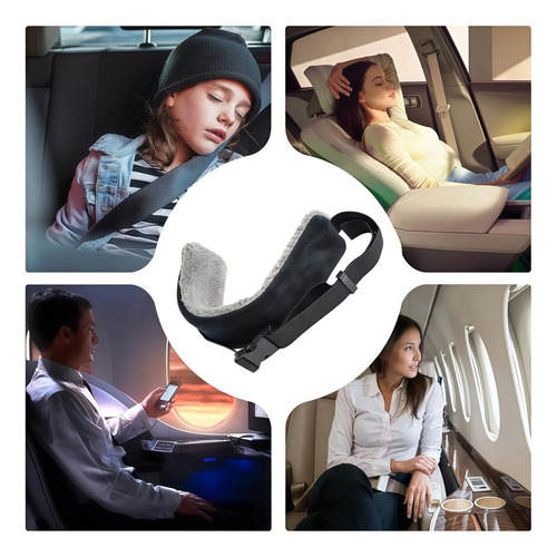 A Soporte Cervical De Viaje Con Almohada Y Almohada