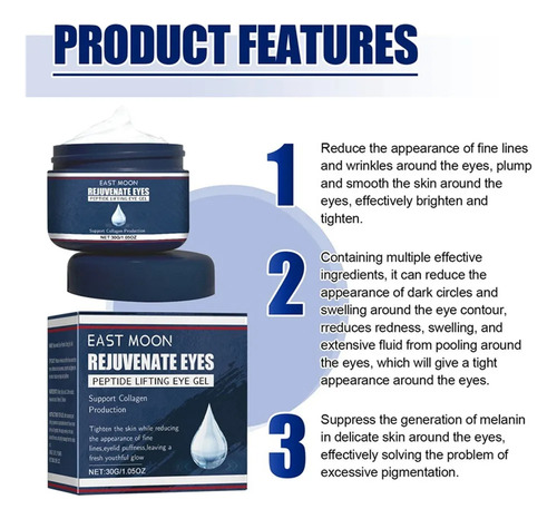El Gel Lifting Para Ojos Depuffing Eye Gel Reduce La Hinchaz
