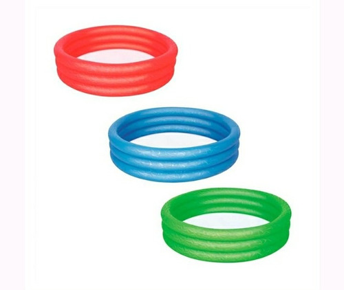 Piscina Inflable 3 Anillos Infantil Bestway 1.83m X 33cm 