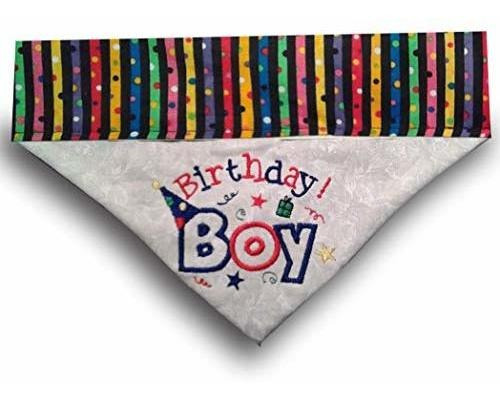 Bandana Cumpleaños Perro Personalizada