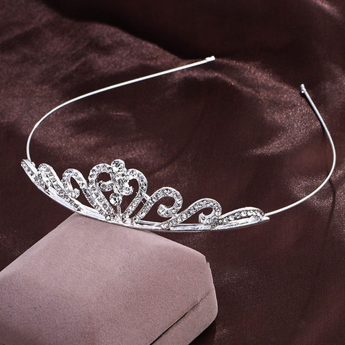 Tiaras Princess Crystal Con Diamantes De Imitación, Accesori
