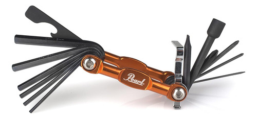Combinación Pearl Tech Tool Drum Key Y Drum Set Multi-t...