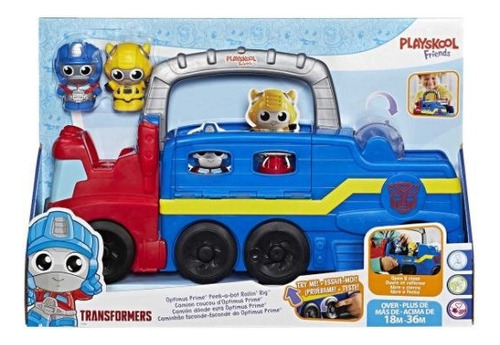 Transformers Camion Donde Esta Optimus Prime Playskool