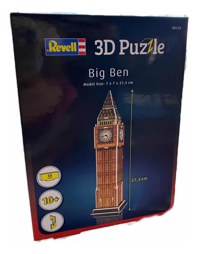 Rompecabezas 3d Revell Big Ben