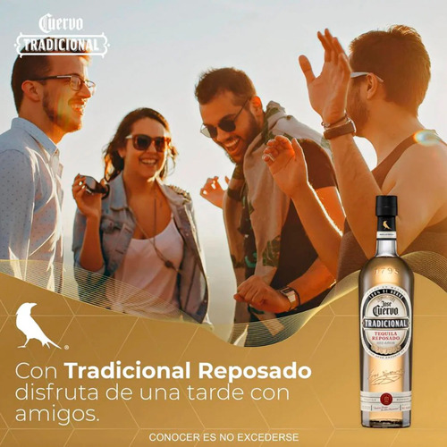 Caja De 12 Tequila José Cuervo Tradicional Reposado 695 Ml