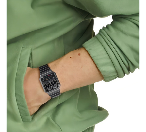 Reloj Casio A-100wegg-1a Unisex Digital Original