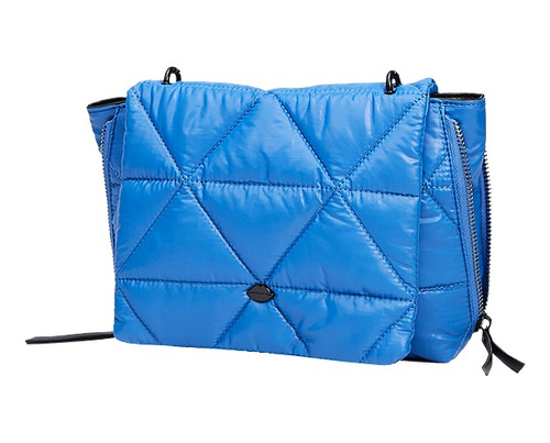 Cartera Las Oreiro Carteron Puffer Ajustable Resistente Agua